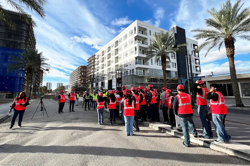 Burke CGI | Internship | Group of Engineers Onsite