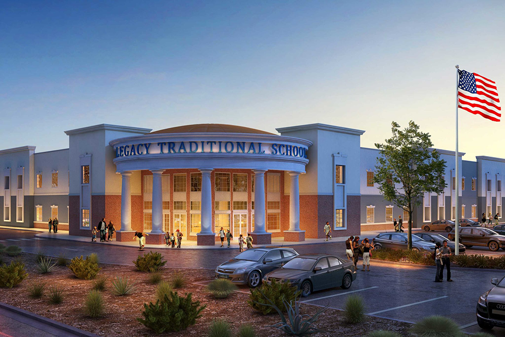 Burke Construction Group | Projects | Legacy Traditional School - Las Vegas