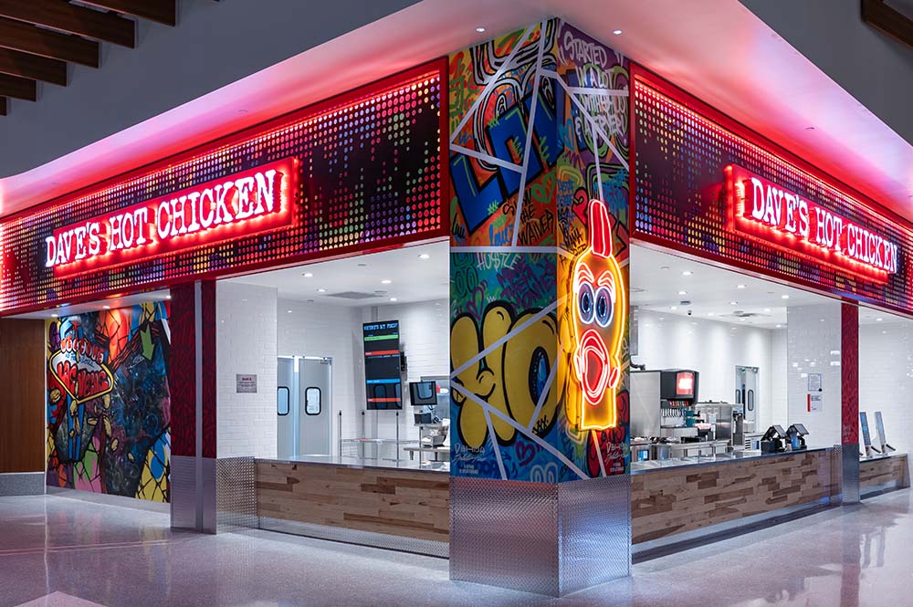 Burke Construction Group | Projects | Dave's Hot Chicken @ Miracle Mile Eats
